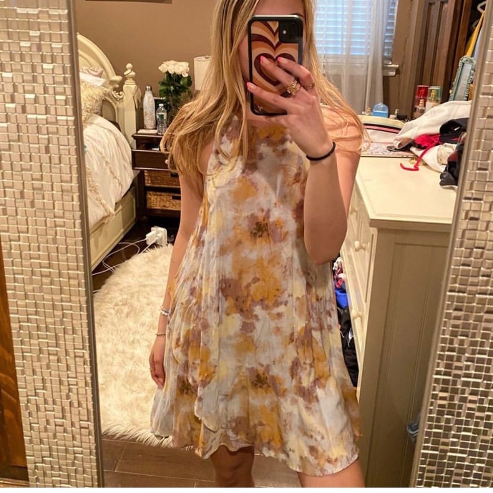 Multicolor flowy dress